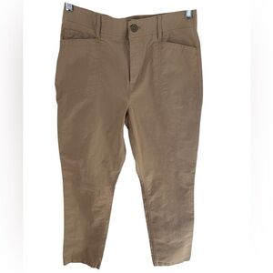 Eddie Bauer Womens Khaki Chinos Size 4